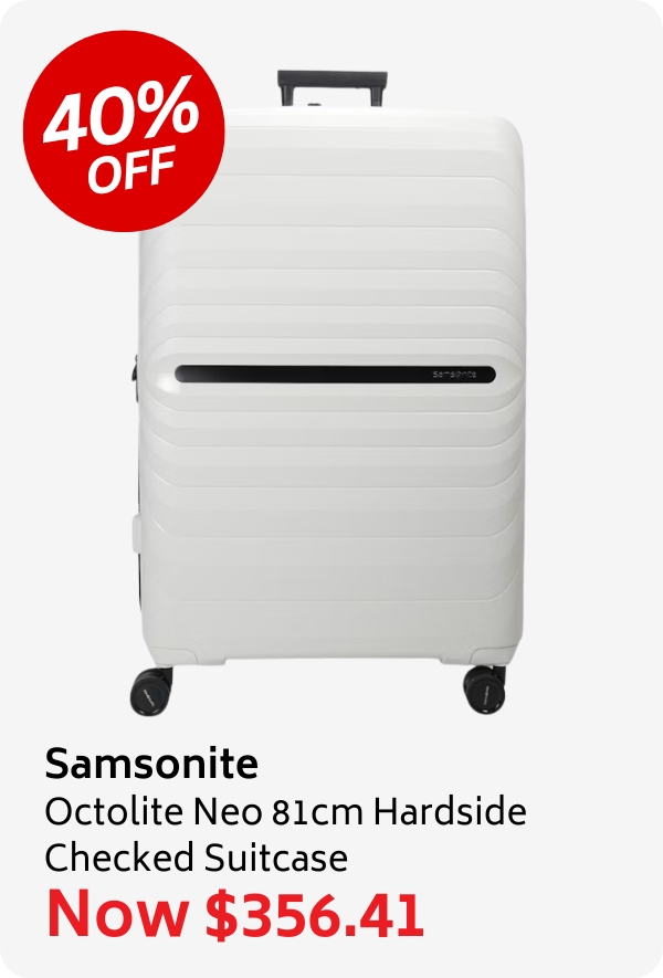 Samsonite Neo 81cm Checked Suitcase