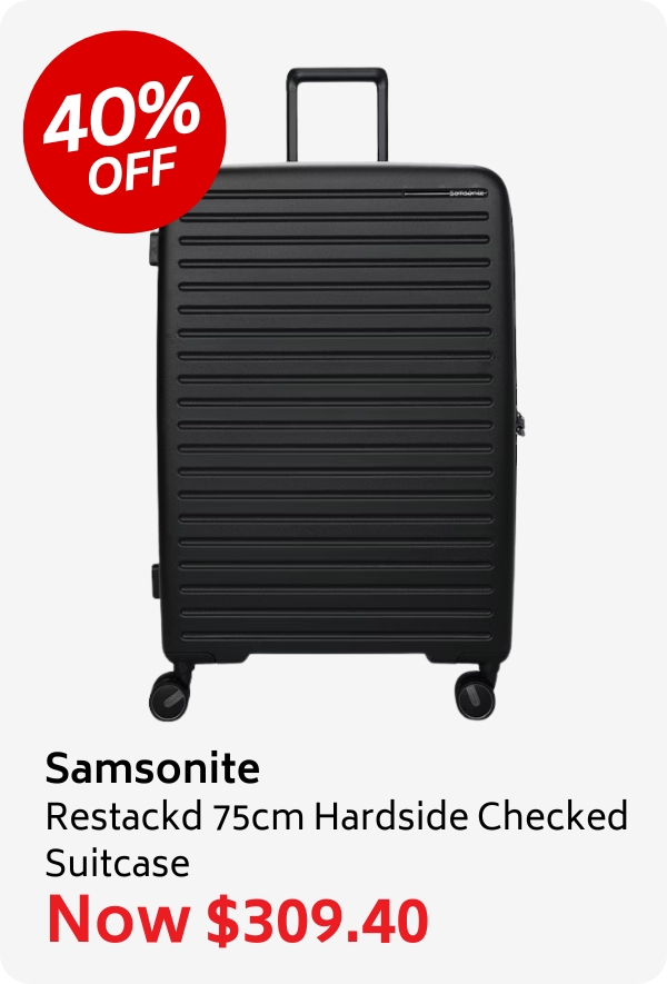 Samsonite Restackd 75cm Checked Suitcase