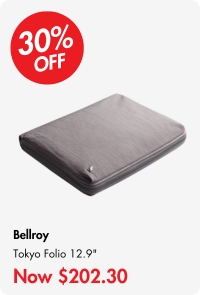 Bellroy Tokyo Folio 12.9" Storm Grey