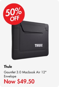 Thule Gauntlet 3.0 Macbook Air 12" Envelope Black