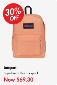 Jansport Superbreak Plus Backpack Peach Neon