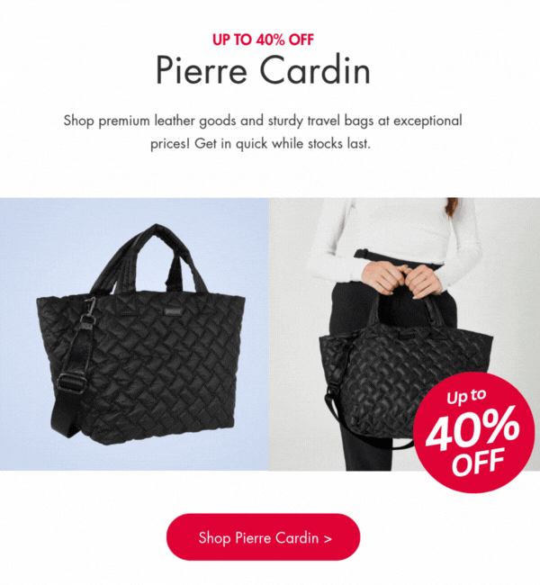 Pierre Cardin | Up to 40% off