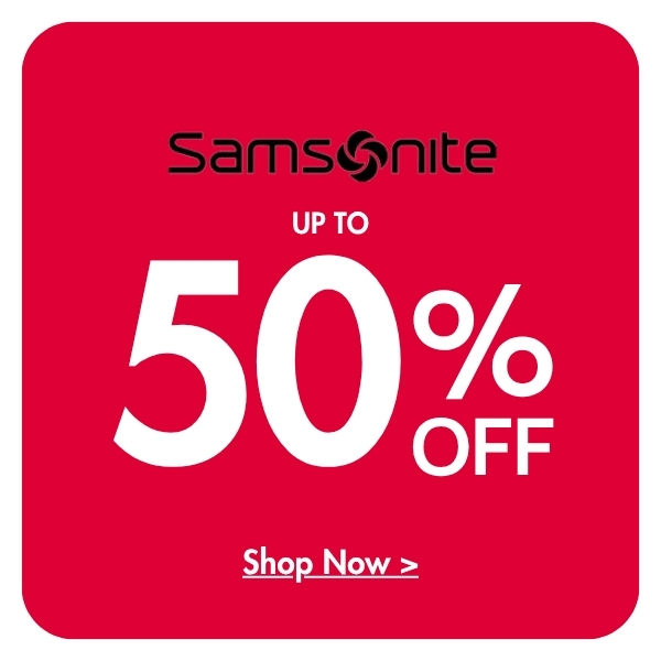 Samsonite - Up to 50% off