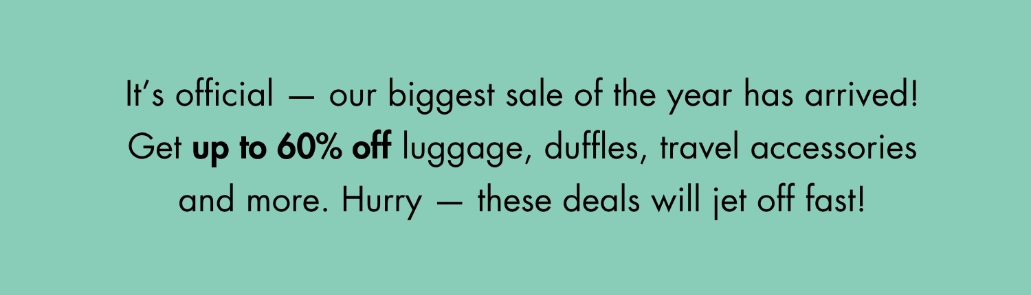 Our biggest sale of the year has arrived!