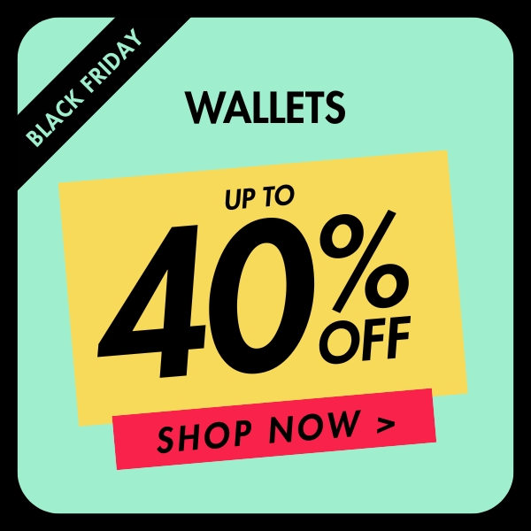 Wallets - Up to 40% off