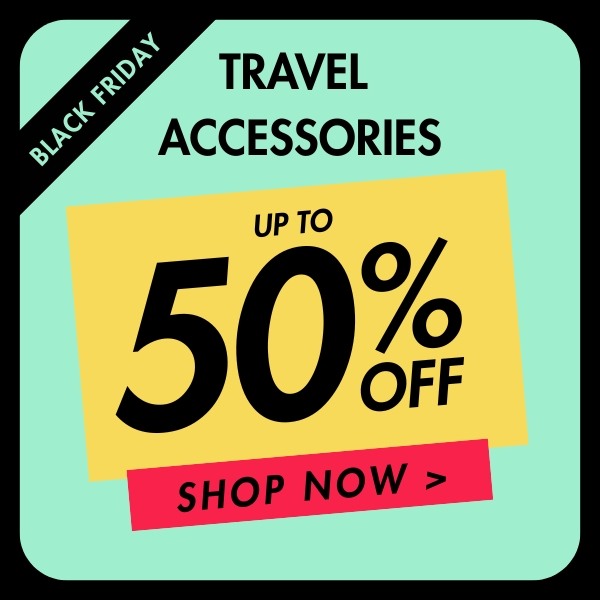 Travel Accessories - Up to 50% off