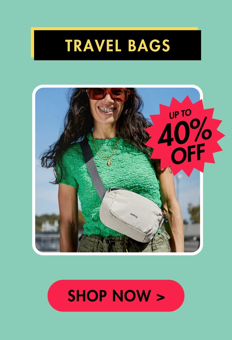 Bellroy Travel Bags -Up to 40% off