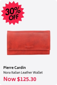 Pierre Cardin Nora Italian Leather Wallet - 30% off