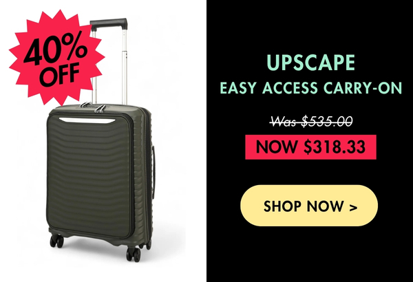 Samsonite Upscape 55cm EXP Easy Access Carry-On Suitcase - 40% off