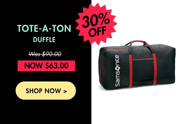 Samsonite 85cm Tote-a-Ton Duffle  - 30% off