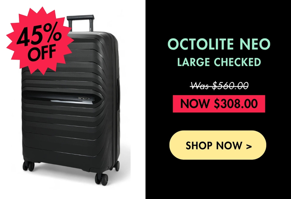 Samsonite Octolite Neo Large Checked - 45% off