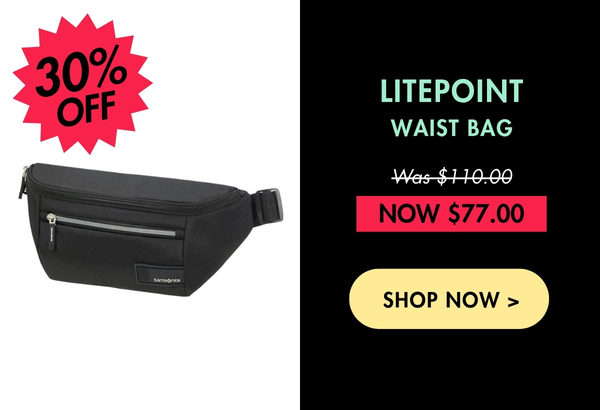 Samsonite Litepoint Waist Bag - 30% off