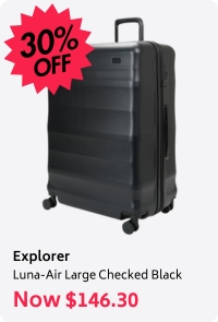 Explorer Luna-Air 74cm Hardside Checked Suitcase