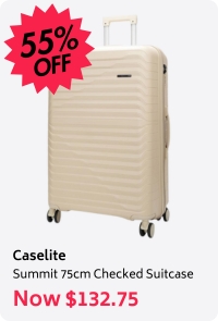 Caselite Summit 75cm Hardside Checked Suitcase