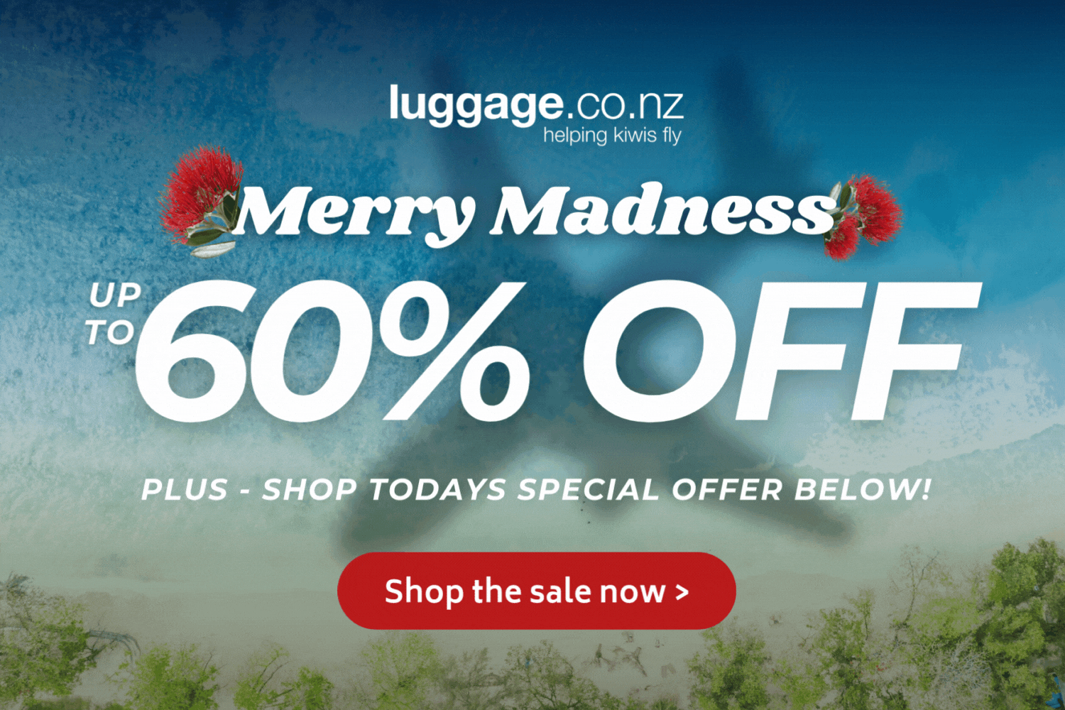 Merry Madness Sale - Up to 60% Off