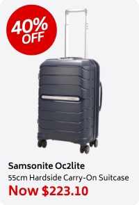 Samsonite Oc2lite 55cm Hardside Carry-On Suitcase Navy