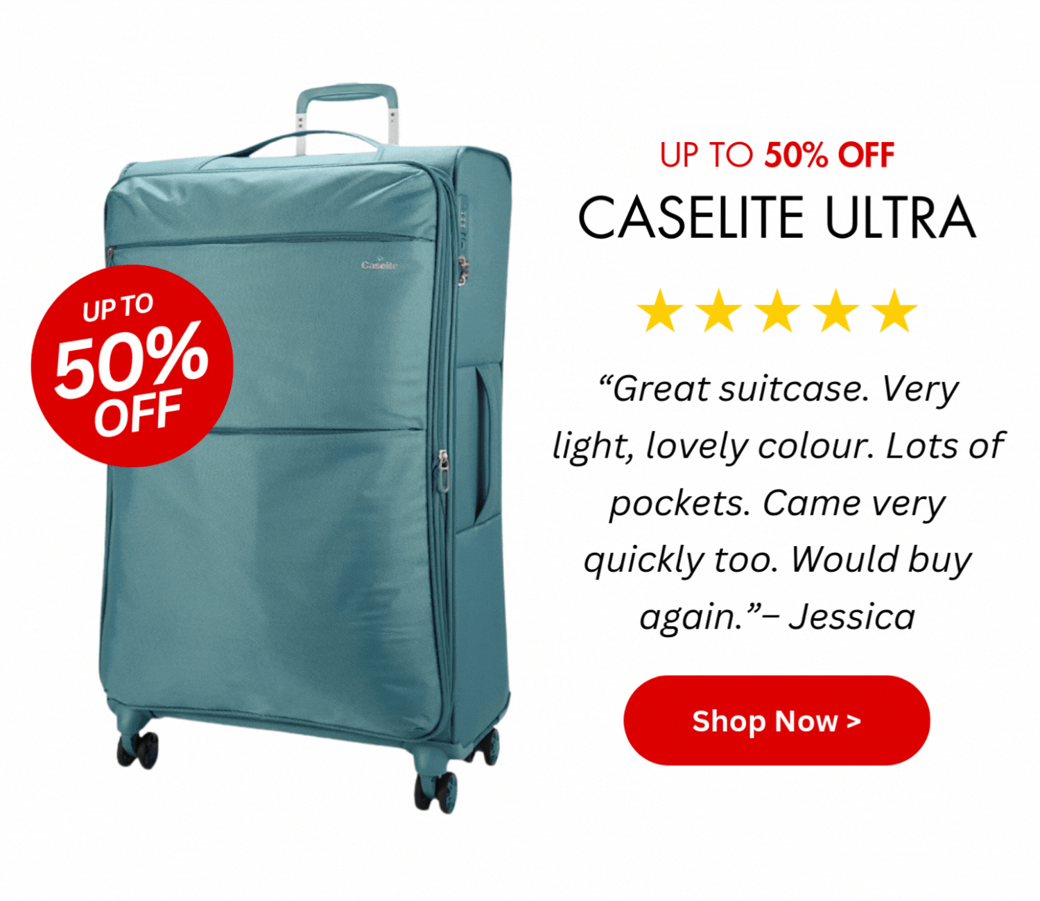 Up to 50% off Caselite Ultra