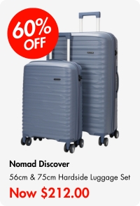 Nomad Discover 56cm & 75cm Hardside Luggage Set Navy