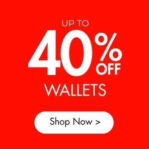 Up to 40% off Wallets