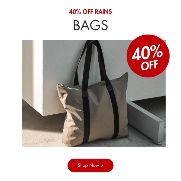 40% off Rains Bags