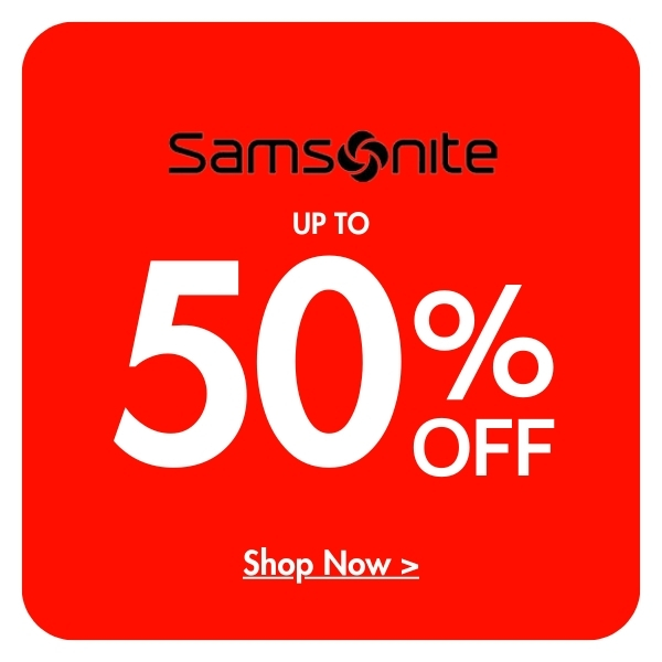 Samsonite - Up to 50% off