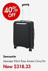 Samsonite Upscape 55cm EXP Easy Access Carry-On Suitcase 