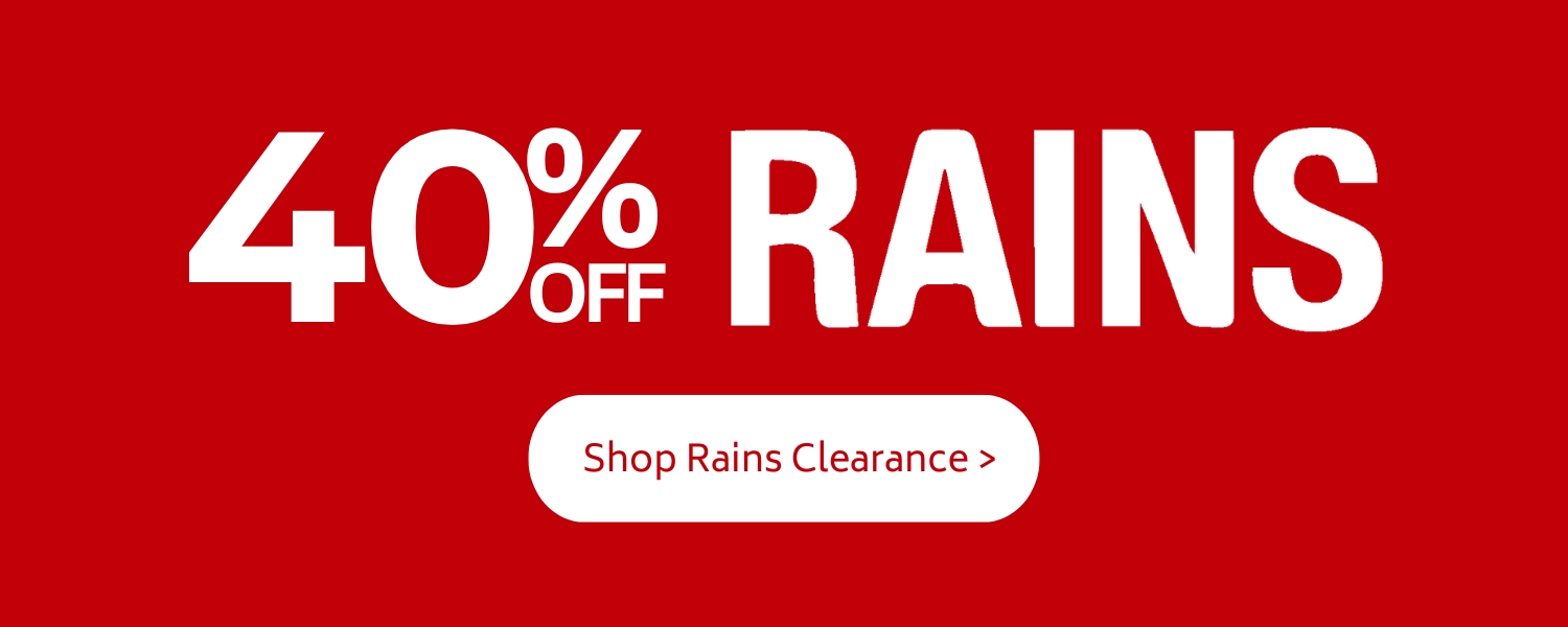 40% off Rains