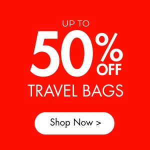 Up to 40% off Travel Bags