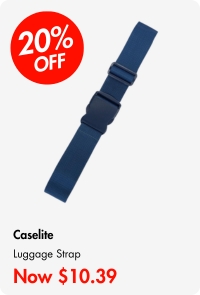 Caselite Luggage Strap Blue