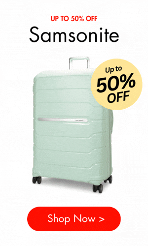 Up to 50% off Samsonite