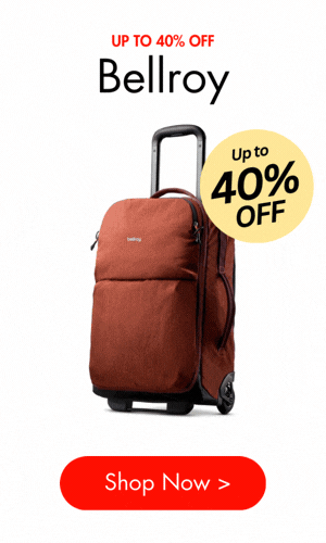 Up to 40% off Bellroy