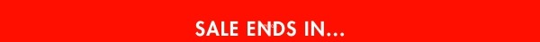 Sale ends in