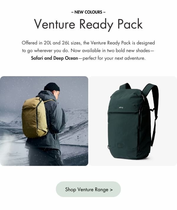 New Colours - Venture Ready Pack