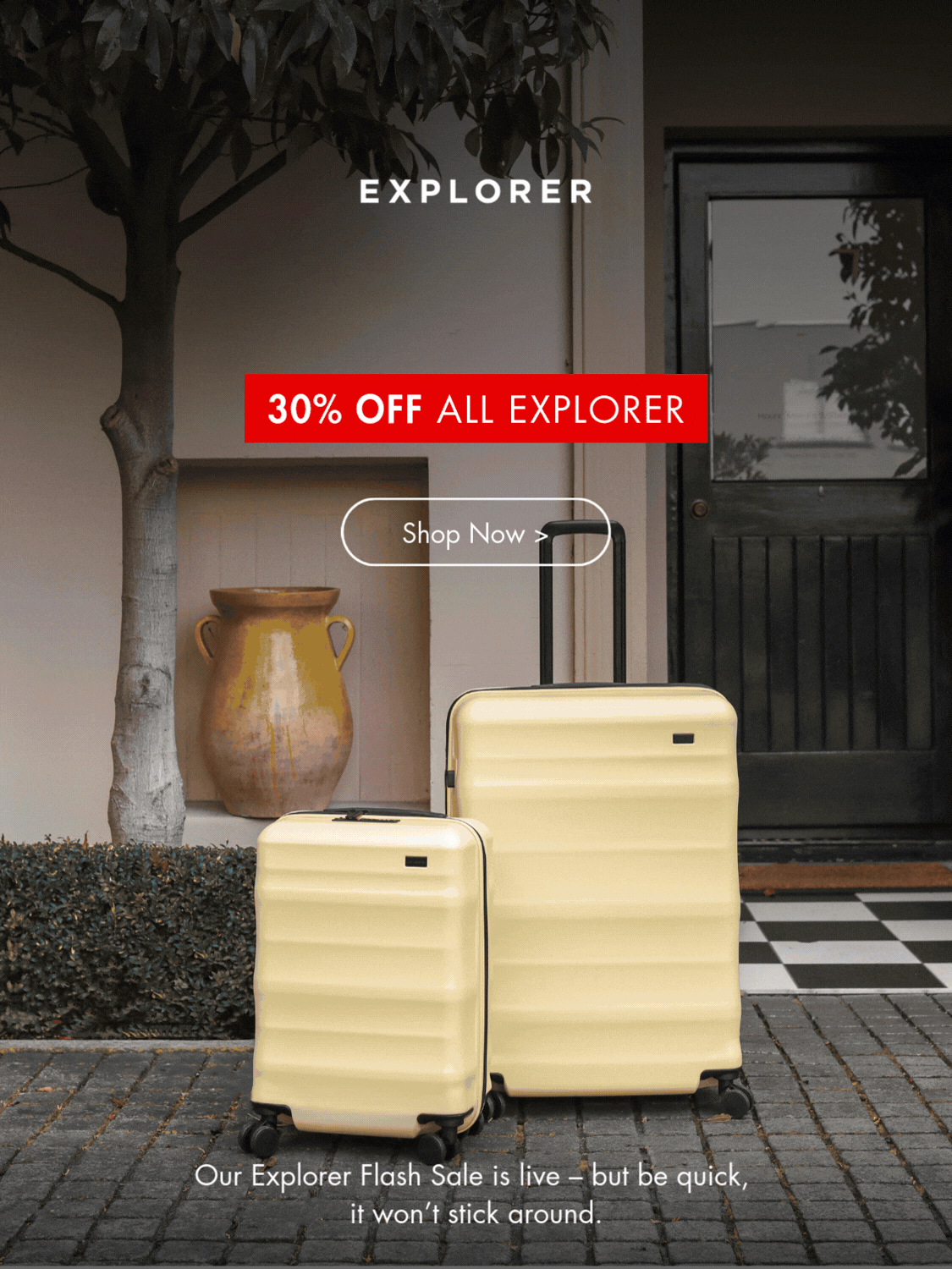 Explorer Flash Sale - 30% Off ALL Explorer