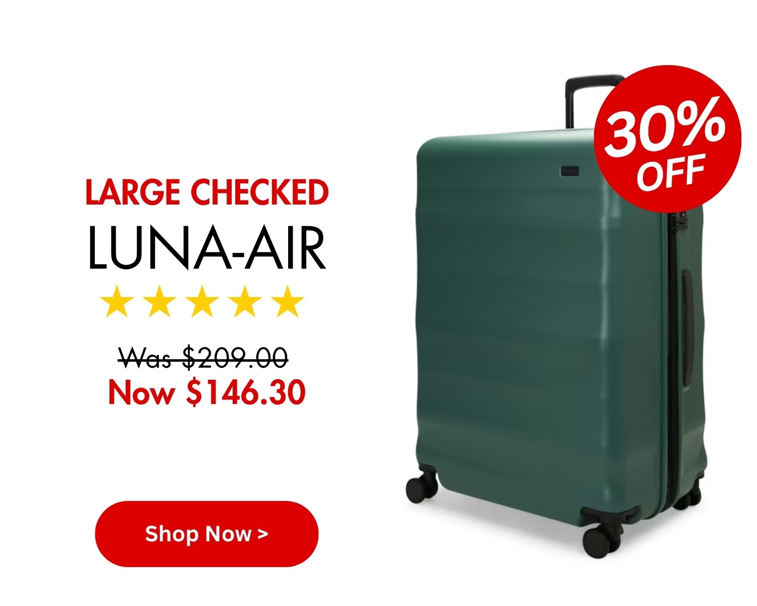 Large Checked Luna-Air (30% off)