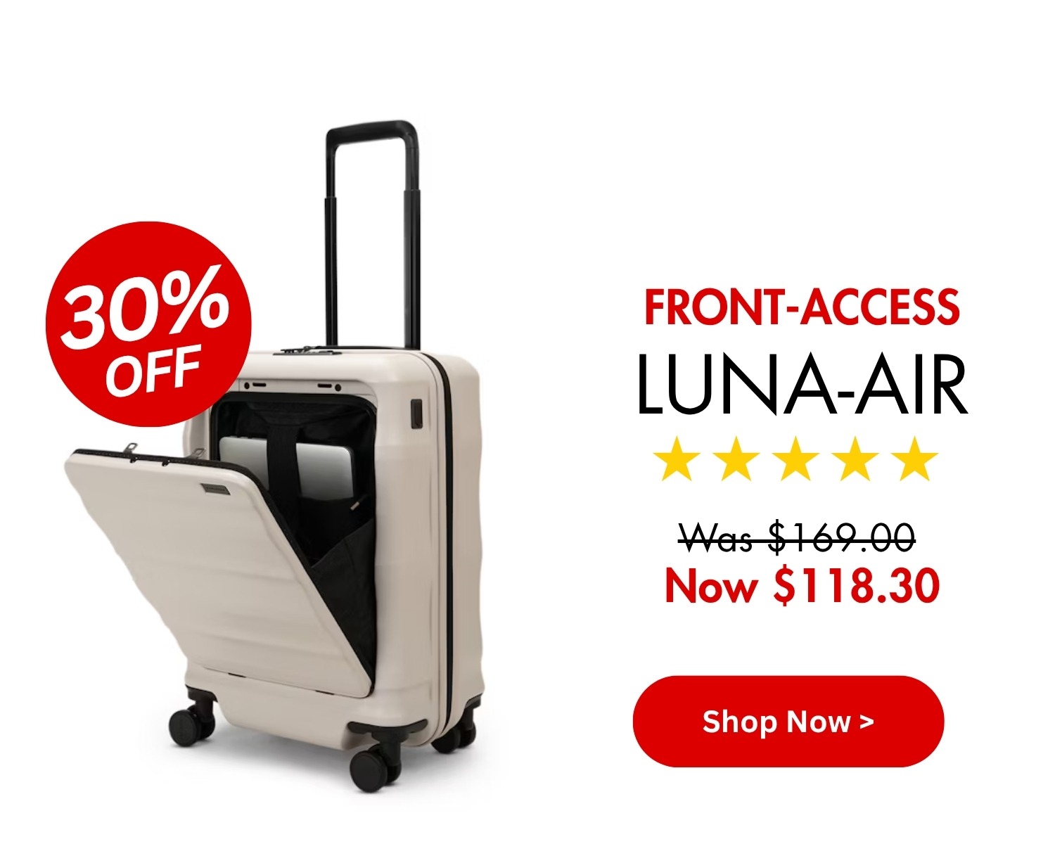 Front-Access Luna-Air (30% off)