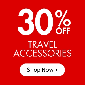 30% off Travel Accessories