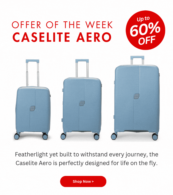 Offer of the week: Caselite Aero Up to 60% off)