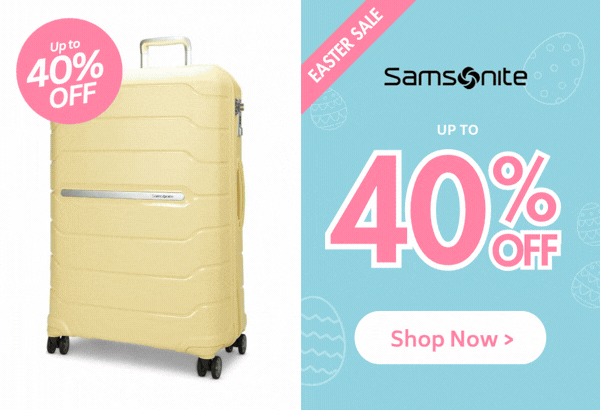 Up to 40% Samsonite