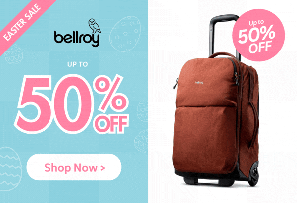 Bellroy - Up to 50% off