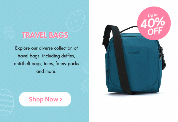 Travel Bags - Up to 40% off
