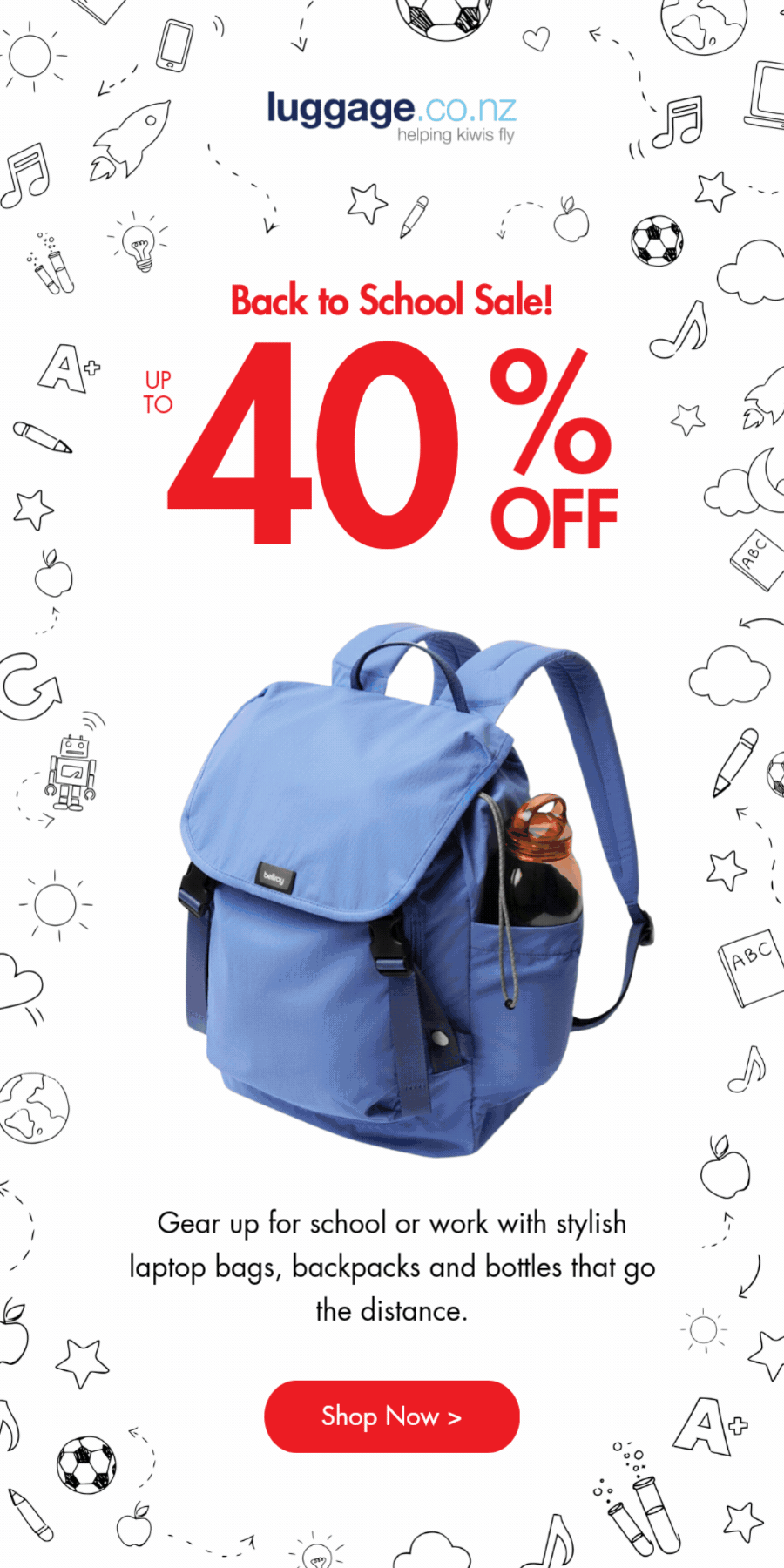 Back to School Sale