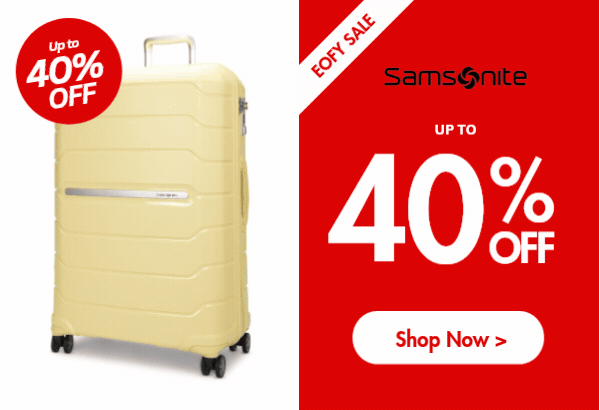 Up to 40% Off Samsonite