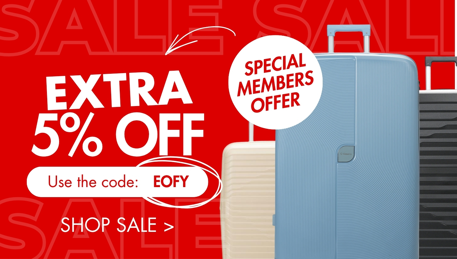 Take an extra 5% off sitewide with code: EOFY