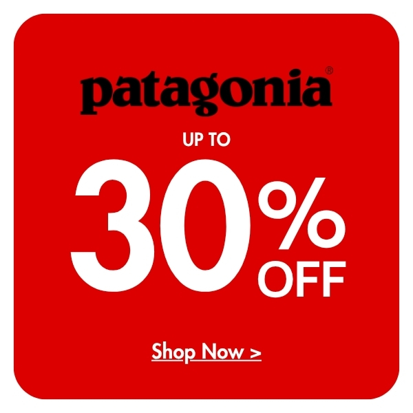 Up to 30% off Patagonia