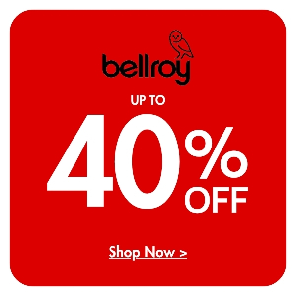 Up to 40% off Bellroy