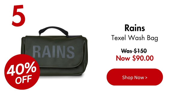 40% off Rains Backpacks