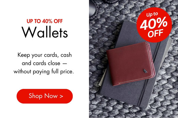 Up to 40% off Wallets