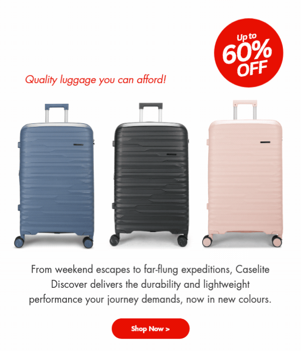 Up to 60% off Caselite Discover