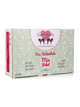 Katzen Liebe Mix Box per Gatti - 6 x 200g